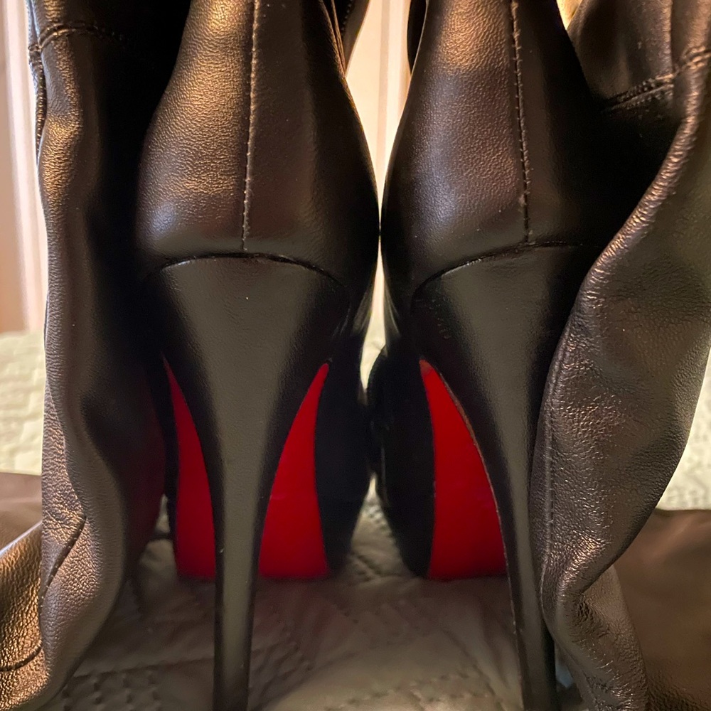 Christian Louboutin Thigh High leather Boots